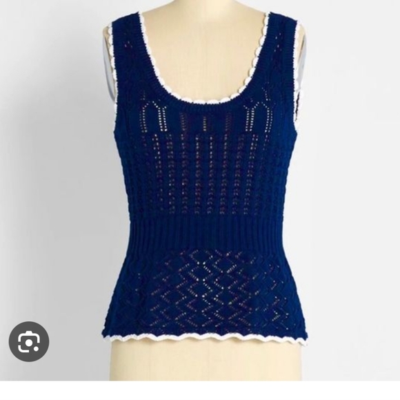 Modcloth Tops - Modcloth Crochet Top